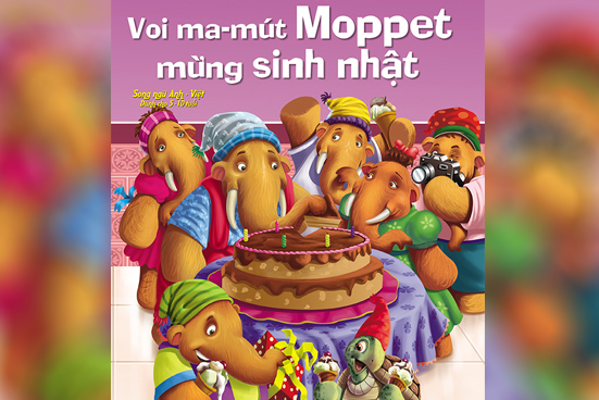 Voi ma-mút Moppet mừng sinh nhật