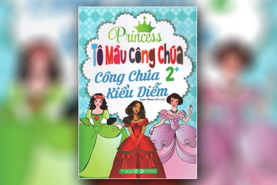 Tô màu công chúa - Công chúa kiều diễm