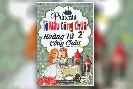 Tô màu công chúa - Hoàng tử công chúa