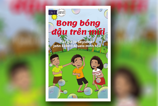 Bong bóng đậu trên mũi