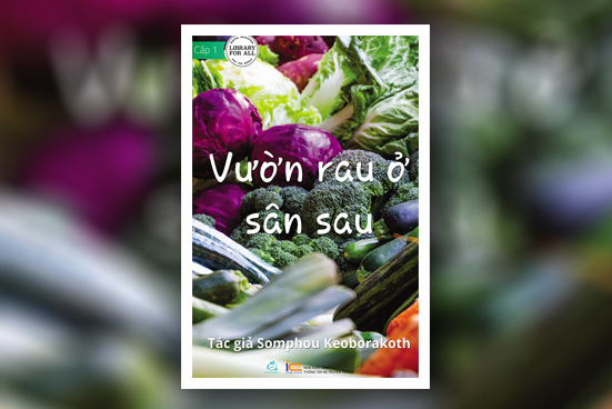 Vườn rau ở sân sau