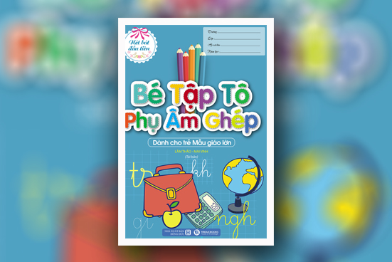 Bé tập tô phụ âm ghép