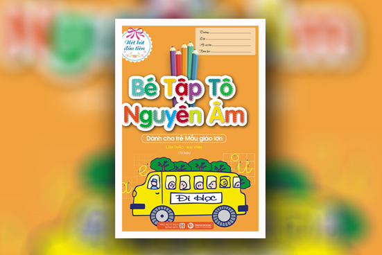 Bé tập tô nguyên âm
