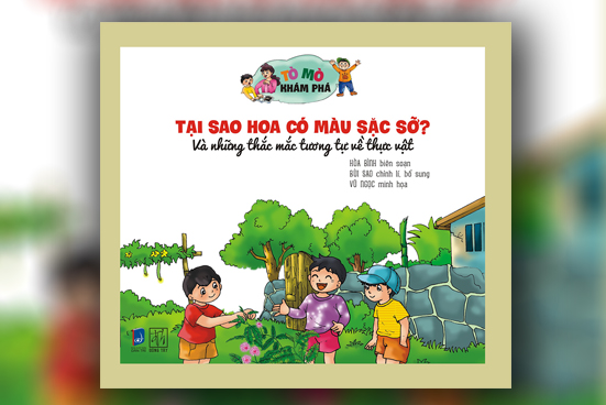 Tại sao hoa có màu sắc sặc sỡ?