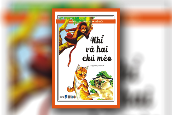 Khỉ và hai chú mèo