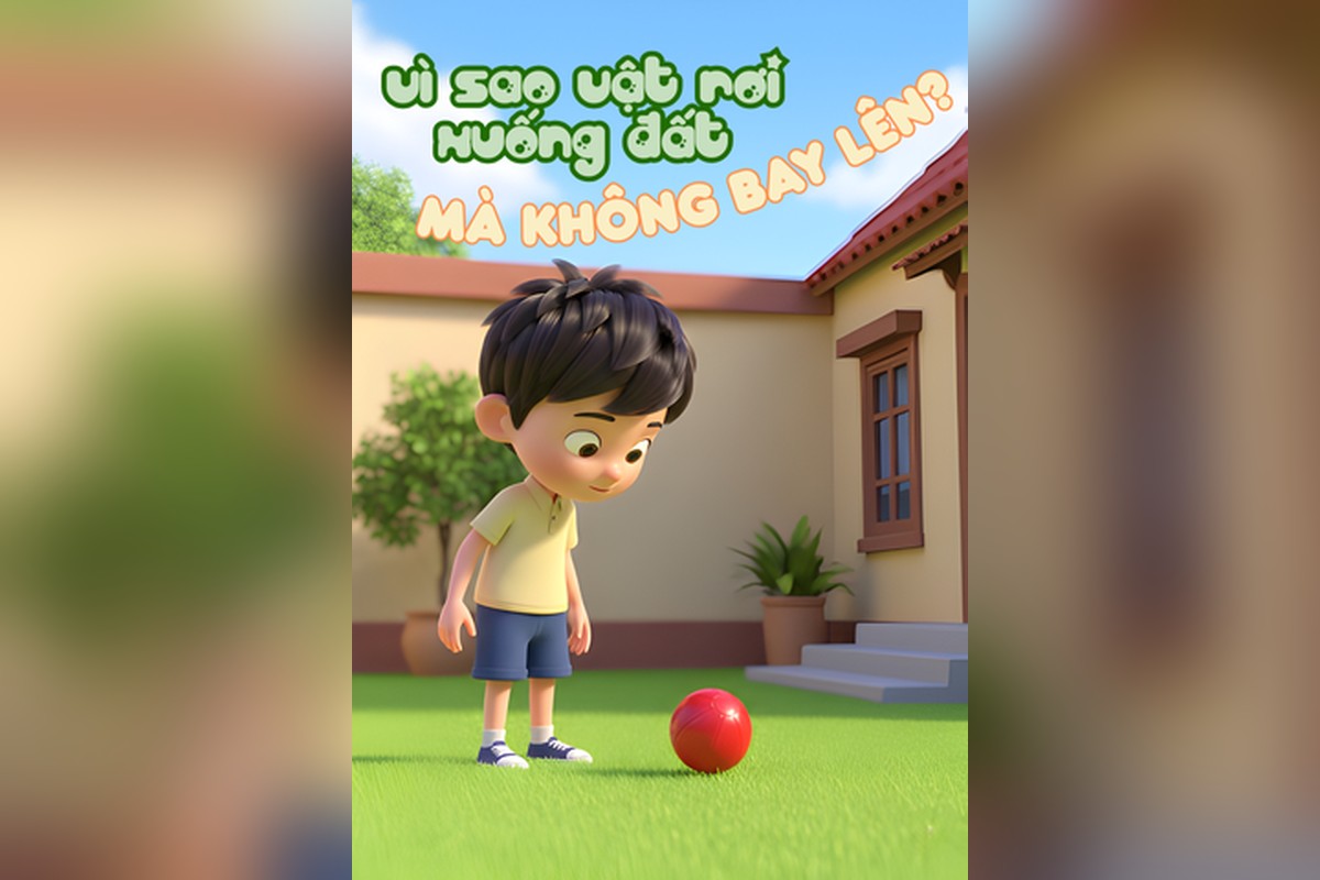 Vì sao vật rơi xuống đất mà không bay lên?