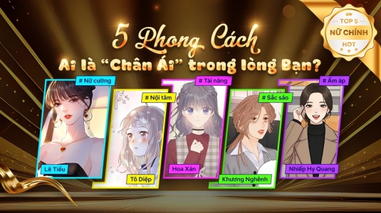 top 5 nữ chính 