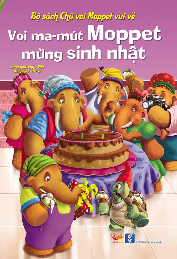 Voi ma-mút Moppet mừng sinh nhật