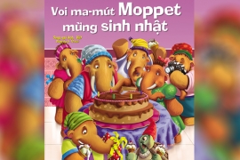 Voi ma-mút Moppet mừng sinh nhật