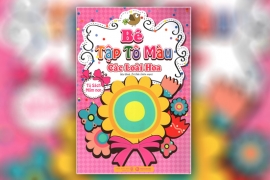 Bé tập tô màu - Các loài hoa