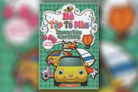 Bé tập tô màu - Phương tiện giao thông