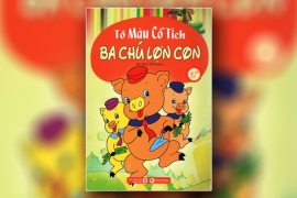 Tô màu cổ tích - Ba chú lợn con