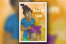 Bảo đi tắm