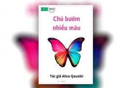 Chú bướm nhiều màu