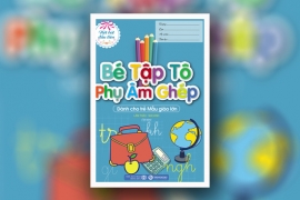 Bé tập tô phụ âm ghép