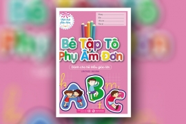 Bé tập tô phụ âm đơn