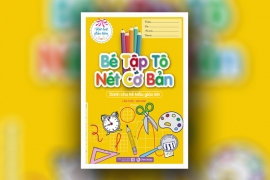 Bé tập tô nét cơ bản