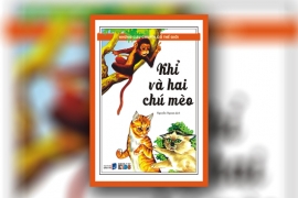 Khỉ và hai chú mèo