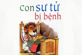Con sư tử bị bệnh
